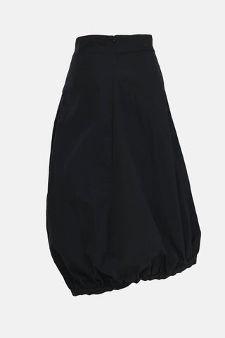 Sarah Pacini Single Pocket Midi Skirt
