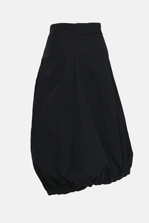 Sarah Pacini Single Pocket Midi Skirt