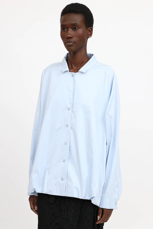 Tibi Bubble Hem Shirt