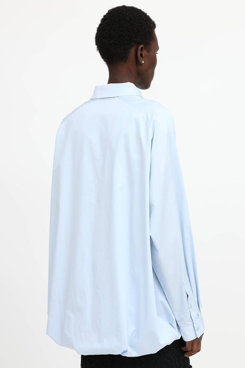 Tibi Bubble Hem Shirt