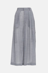 Tibi Semi-Sheer Cargo Trousers