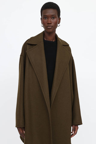 Celine Pre Fall 2015 Side Slit Coat