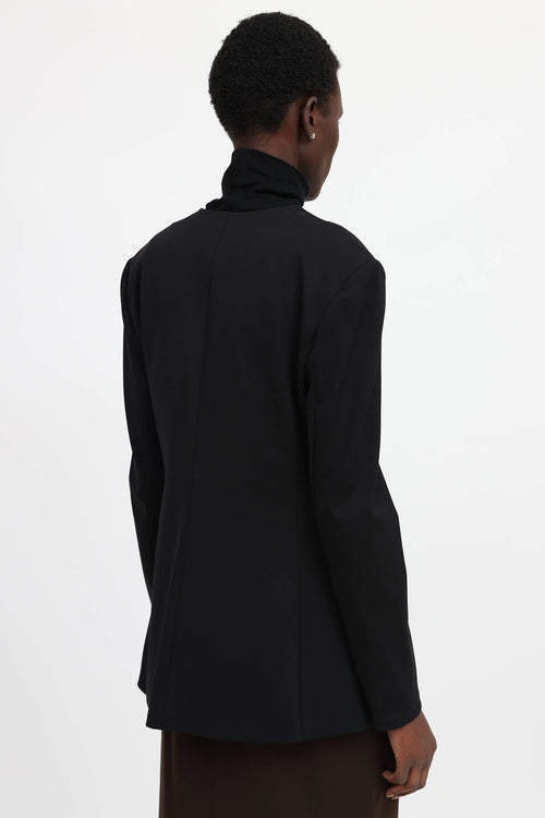 Tibi Collarless Blazer