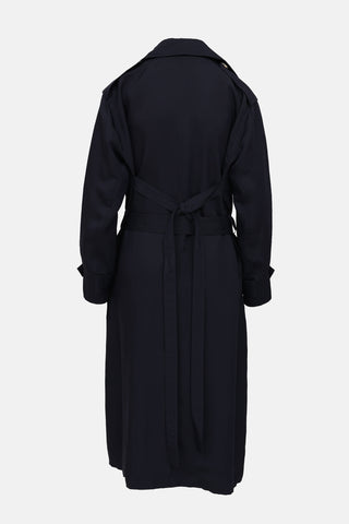 Celine Double Breasted Trench Coat
