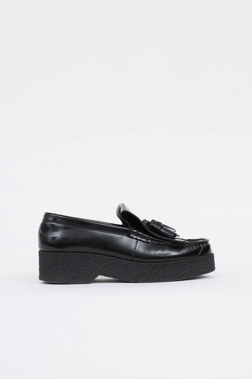 Celine Kiltie Platform Loafer