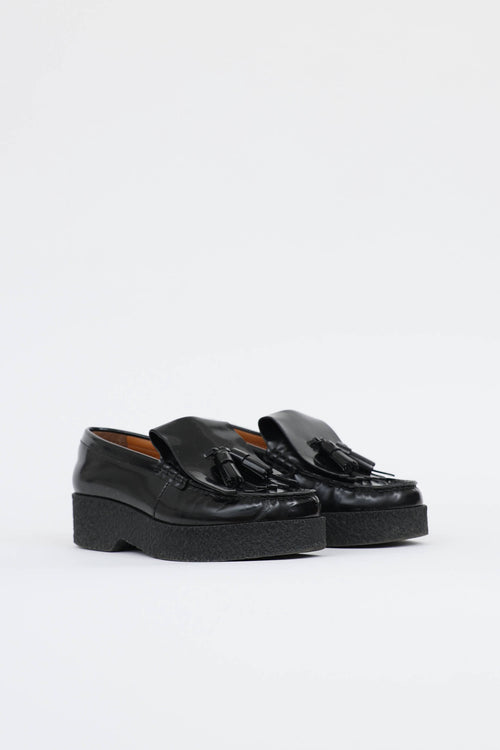 Celine Kiltie Platform Loafer