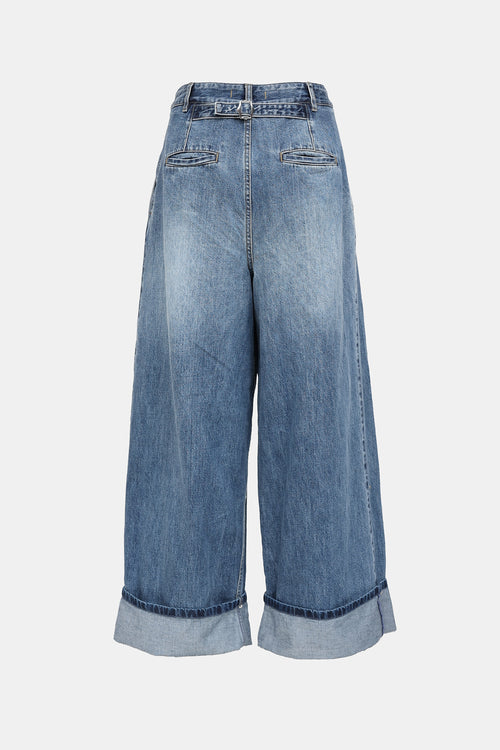 Tibi Spring Pleated Jeans