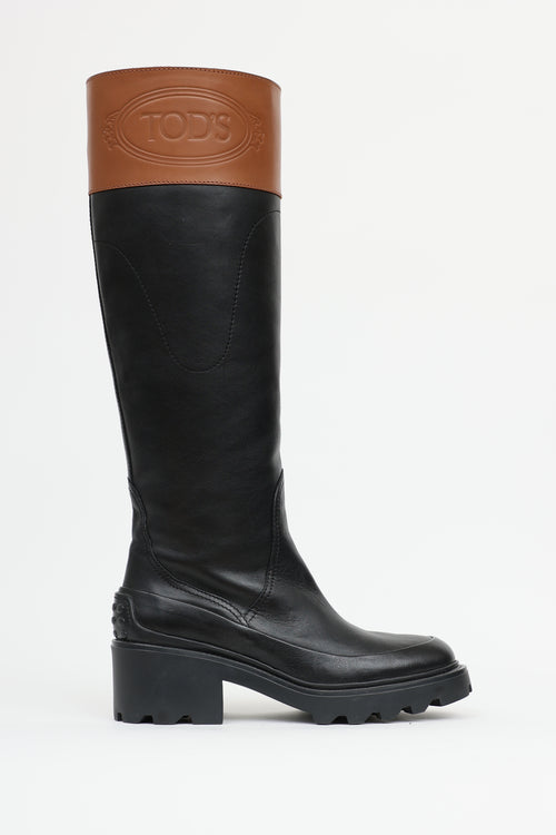 Tod's Wagon Knee High Boot