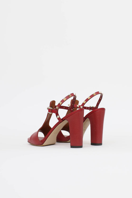 Valentino Rockstud Block Heel