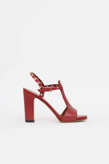 Valentino Rockstud Block Heel