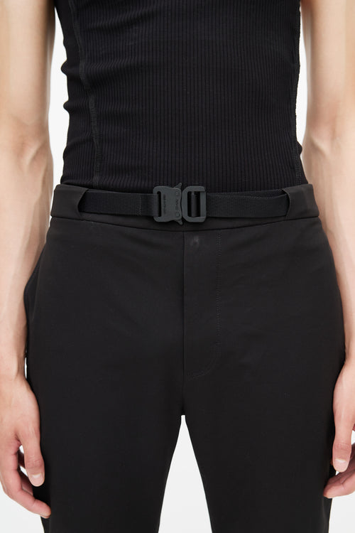  1017 Alyx 9SM Black Belted Slim Trouser