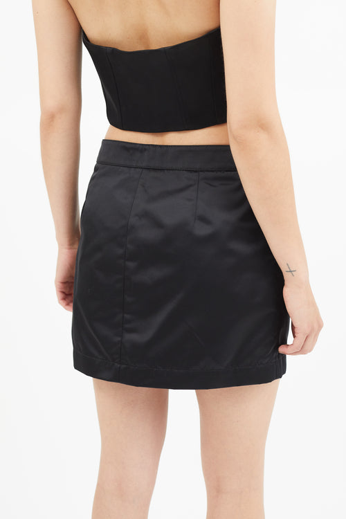 1017 Alyx 9SM Black Nylon Belted Skirt