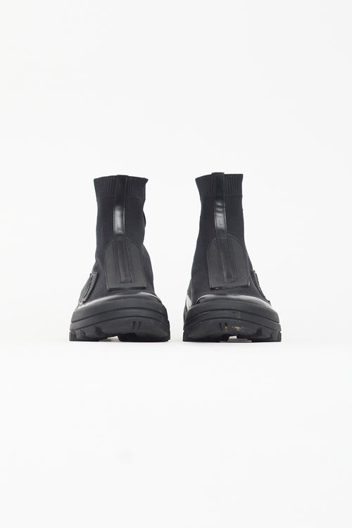 1017 Alyx 9SM Black Technical Knit Ankle Sneaker