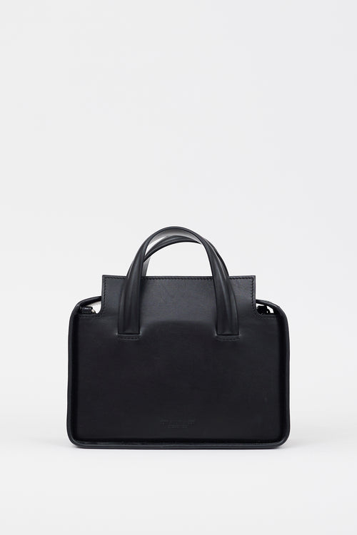 1017 Alyx 9sm Black Small Leather Tote Bag