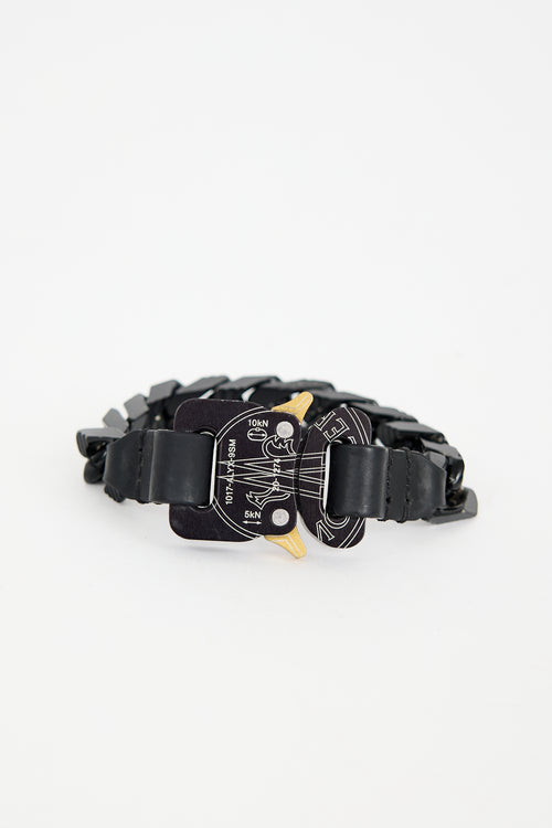 1018 Alyx 9SM X Moncler Buckle Chain Bracelet