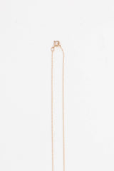 Fine Jewelry 10K Yellow Gold Diamond Circle Necklace