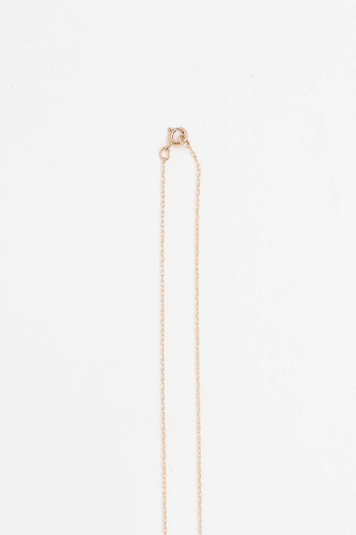 Fine Jewelry 10K Yellow Gold Diamond Circle Necklace