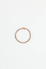 Fine Jewelry 10K Yellow Gold Diamond Tennis Bracelet