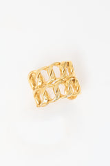 Carole Tanenbaum Vintage for VSP Chanel 1986 Chain Cuff Bracelet