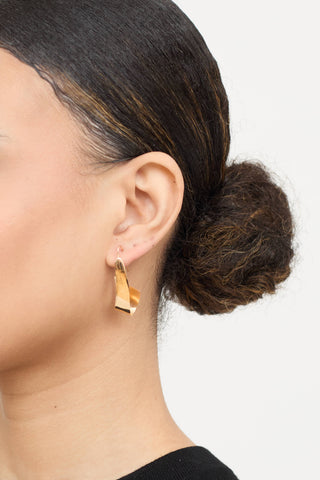 Fine Jewelry 14K Yellow Gold Shepherd Hook Drop Earrings