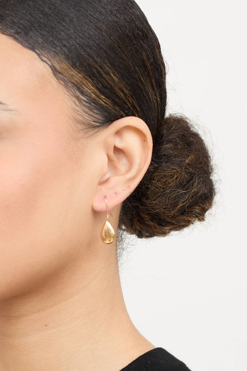 Fine Jewelry 14K Yellow Gold Teardrop Earrings