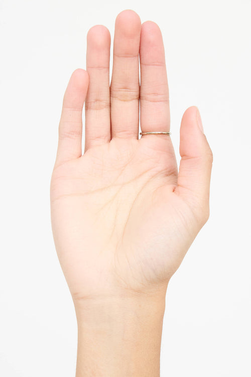 Fine Jewelry 14K White Gold Diamond Cluster Ring