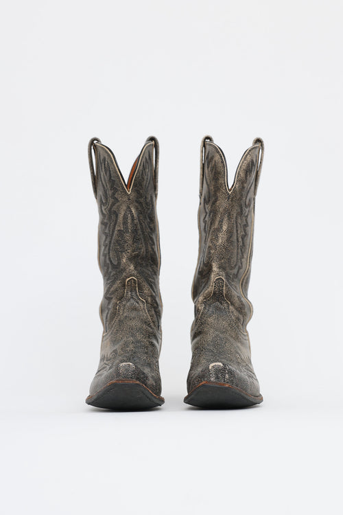 Lucchese 1883 Distressed Western Boot