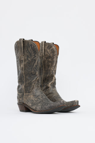 Lucchese 1883 Distressed Western Boot
