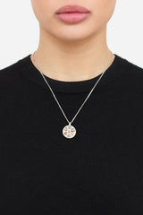 Fine Jewelry 14K and 18K White Gold Diamond Pendant Necklace