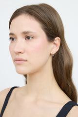 Fine Jewelry 18K White Gold Diamond Earrings