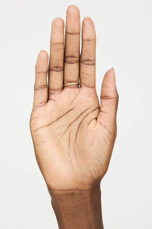 Fine Jewelry 18K Yellow Gold Dual Pearl Ring