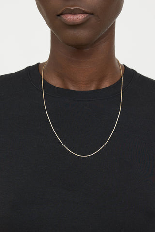 Fine Jewelry18K Yellow Gold Adjustable 2-Tone Necklace