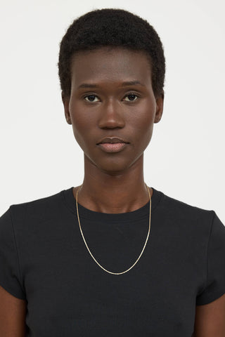 Fine Jewelry18K Yellow Gold Adjustable 2-Tone Necklace