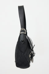 Gucci GG Monogram Studded Flap Bag