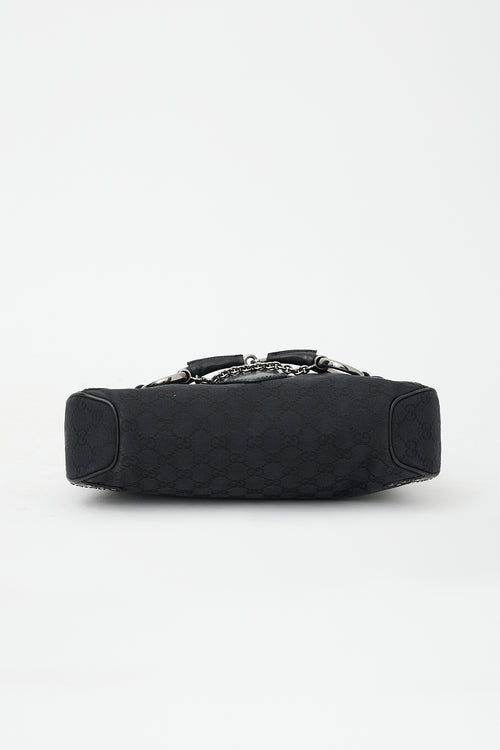 Gucci GG Monogram Studded Flap Bag