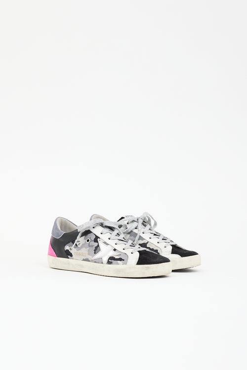 Golden Goose Leather & Suede Super Star Sneaker