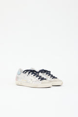 Golden Goose Metallic Leather Super Star Sneaker
