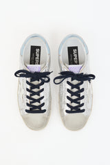 Golden Goose Metallic Leather Super Star Sneaker