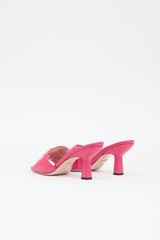 Gucci Leather GG Marmont Mule