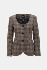 Smythe Wool Checked Blazer