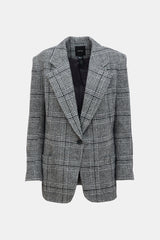 Smythe Wool Checked Blazer