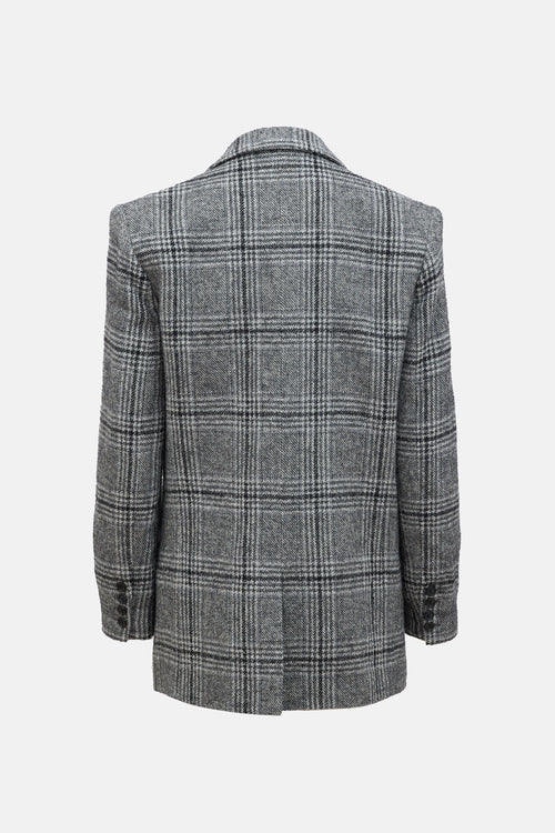 Smythe Wool Checked Blazer