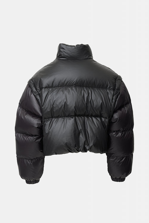 Prada Down Cropped Puffer Jacket