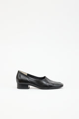 Phoebe Philo Leather Club Slipper Flat
