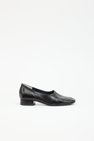Phoebe Philo Leather Club Slipper Flat