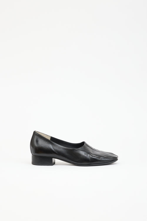 Phoebe Philo Leather Club Slipper Flat