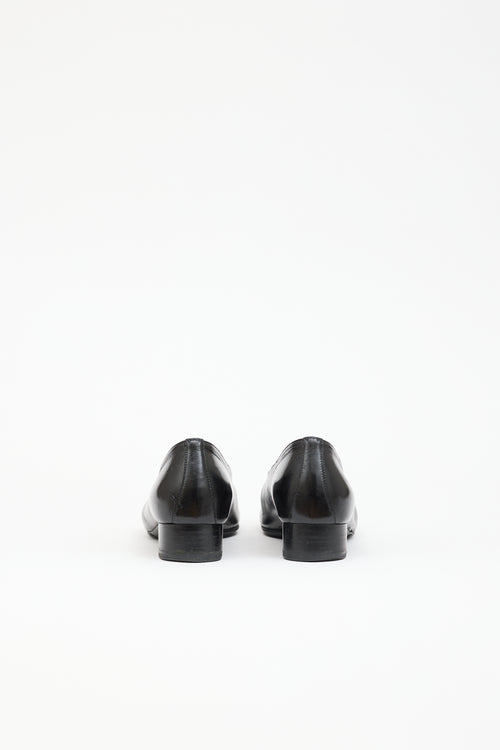 Phoebe Philo Leather Club Slipper Flat