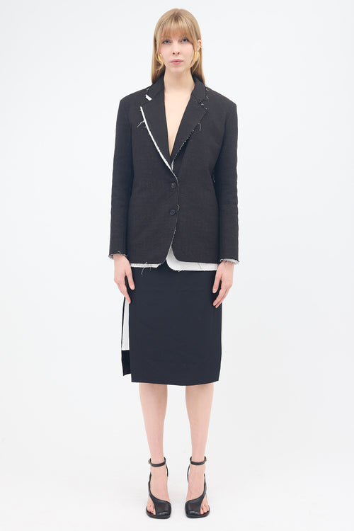 The Row Textured Lysandre Blazer