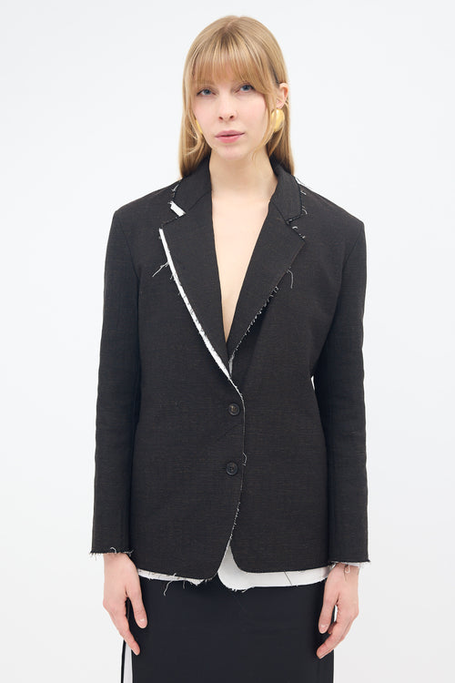The Row Textured Lysandre Blazer