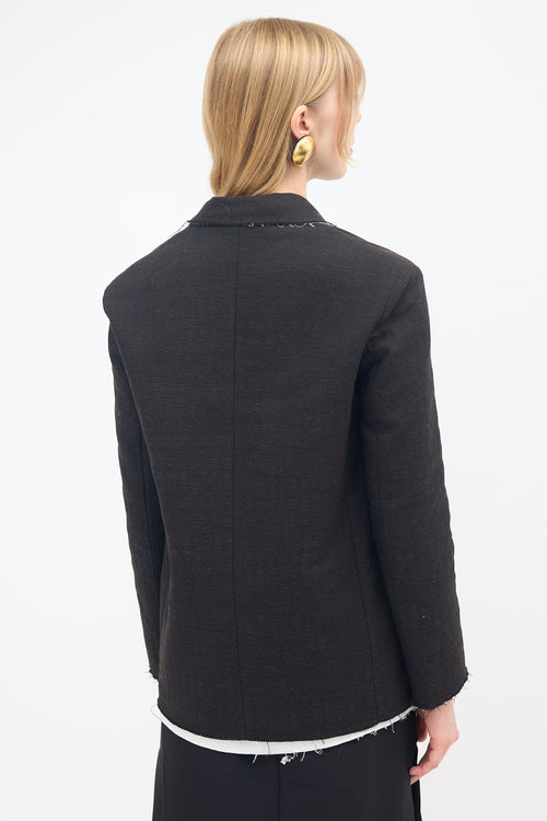 The Row Textured Lysandre Blazer